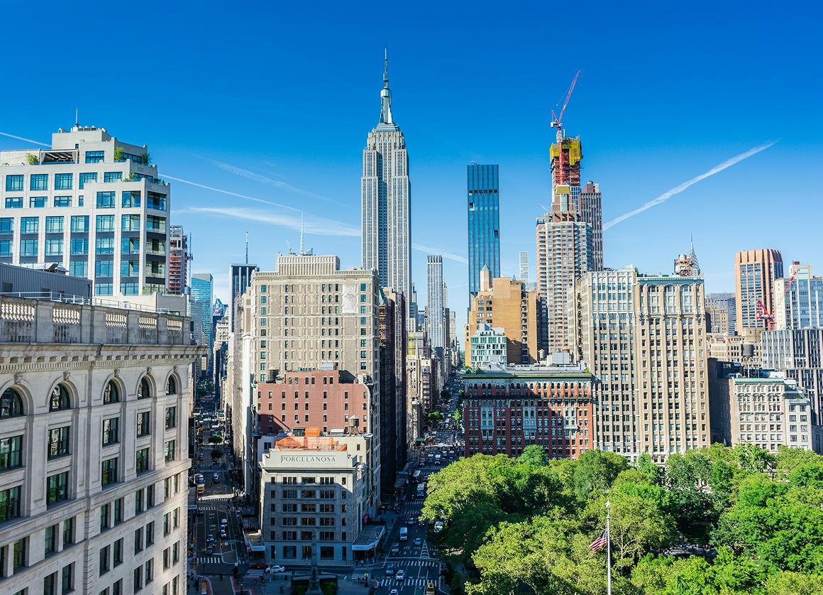 Photograph of Manhattan Skyline